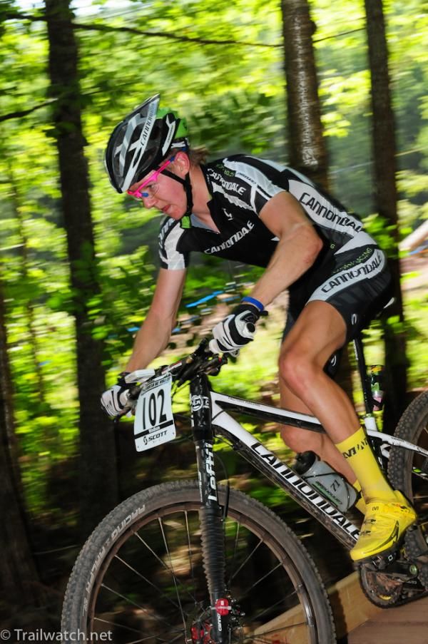 Kerry Werner having another good race