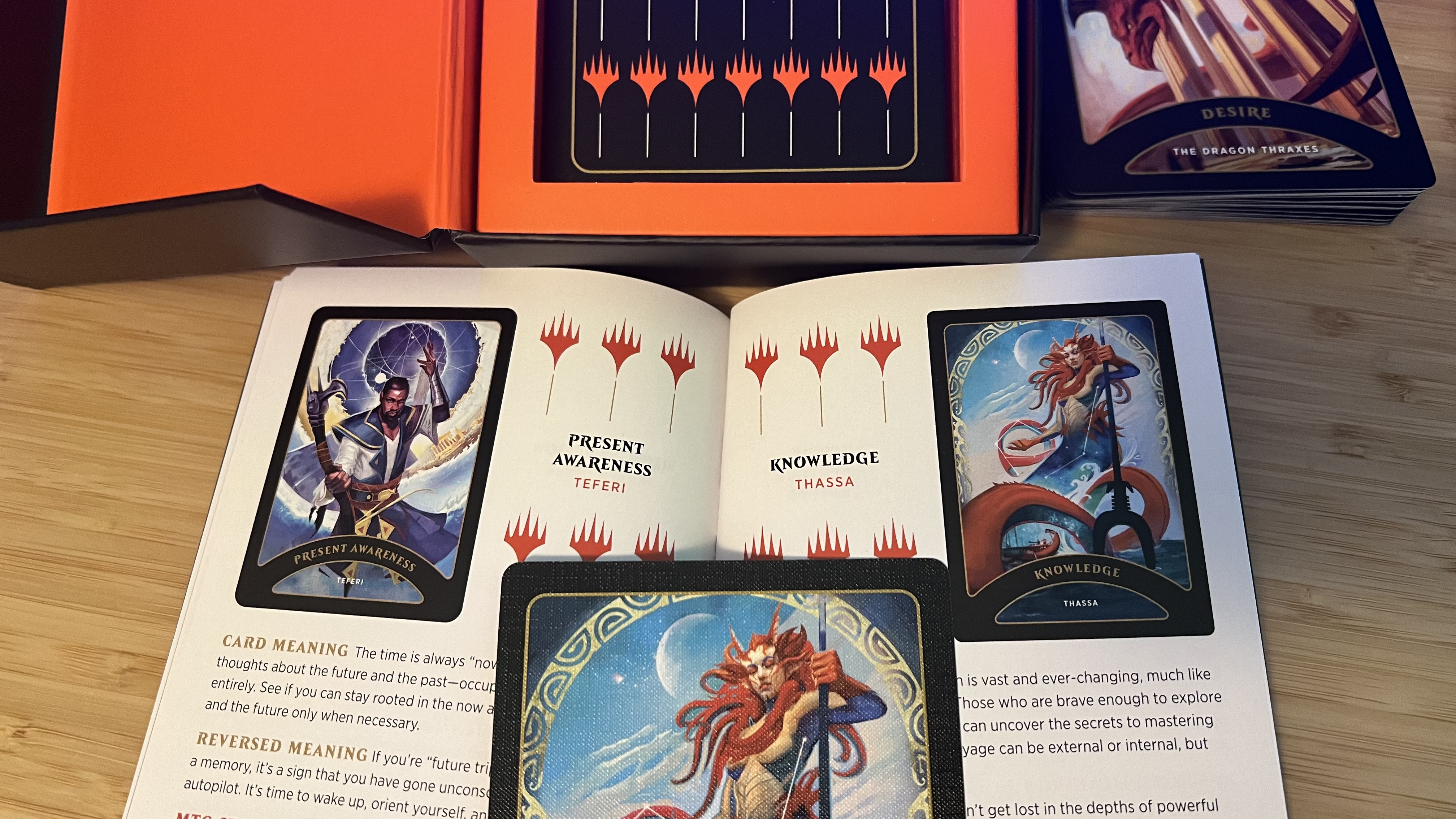 Magic The Gathering oracle deck guidebook