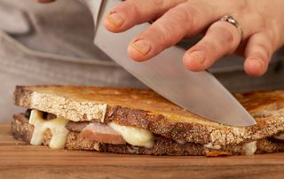 Sourdough cheese sandwich