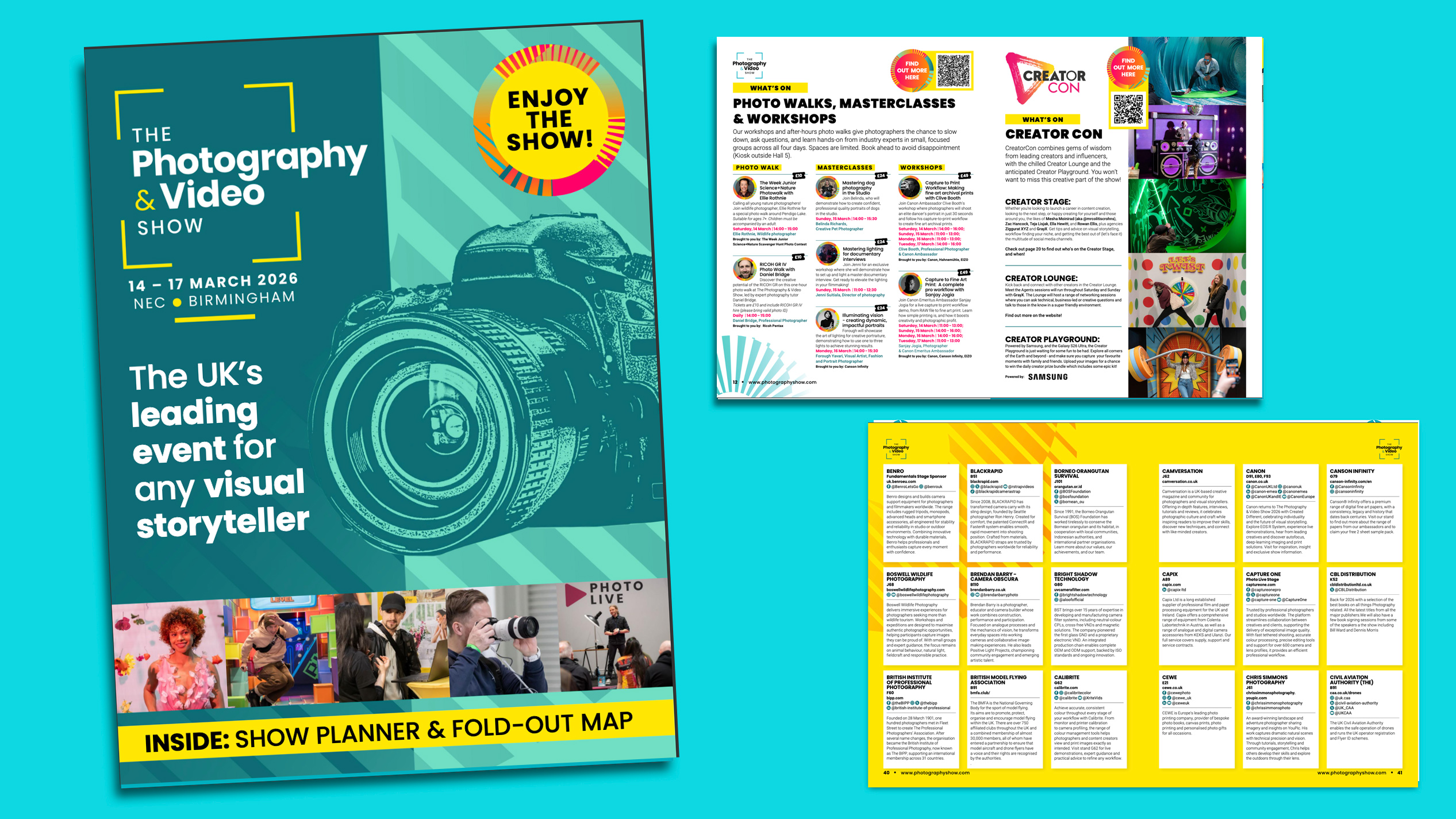 The Photography &amp; Video Show Guide 2026