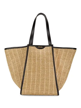 Cult Gaia, Sadie Woven Tote Bag