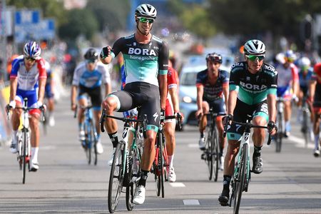 Rudiger Selig finishes the Brussels Cycling Classic