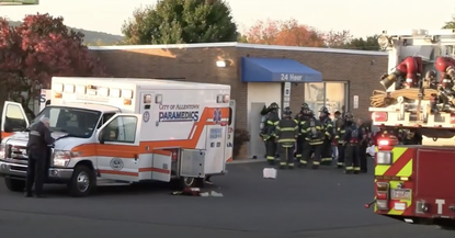 A view of the Happy Smiles Learning Center following a carbon monoxide leak. 