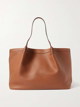 Secret Large Textured-Leather Tote