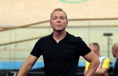 Chris Hoy at the Paris Olympics