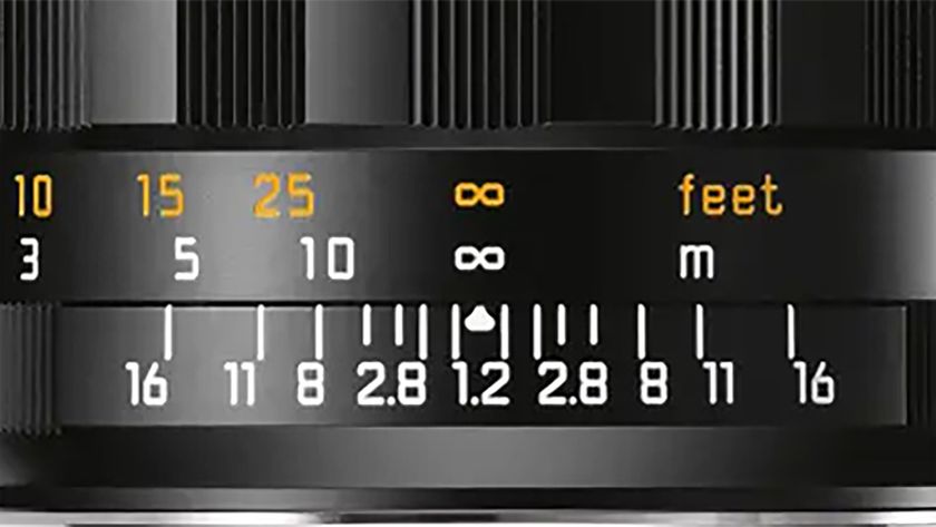 Leica Noctilux-M 50mm f/1.2 distance focus scale