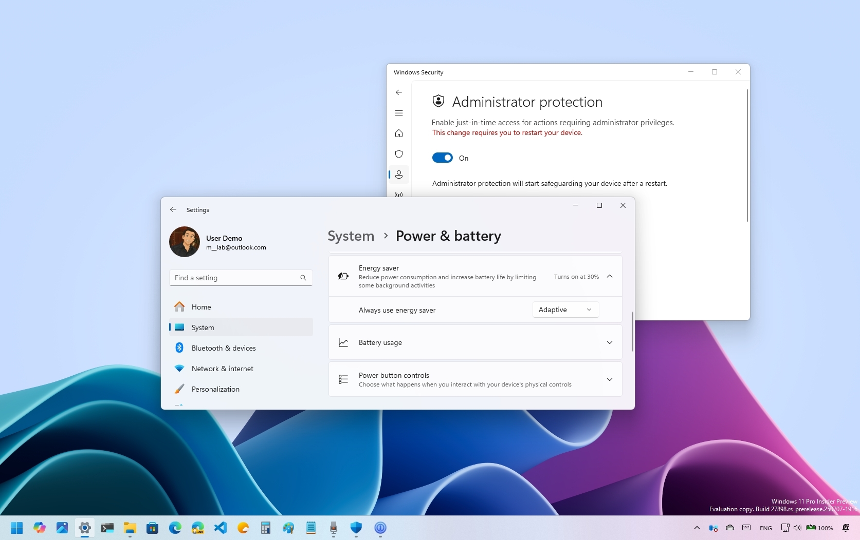 Windows 11 July 2025 Insider features