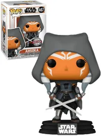 Funko Pop! Hooded Ahsoka: was $13 now $4 @ Amazon