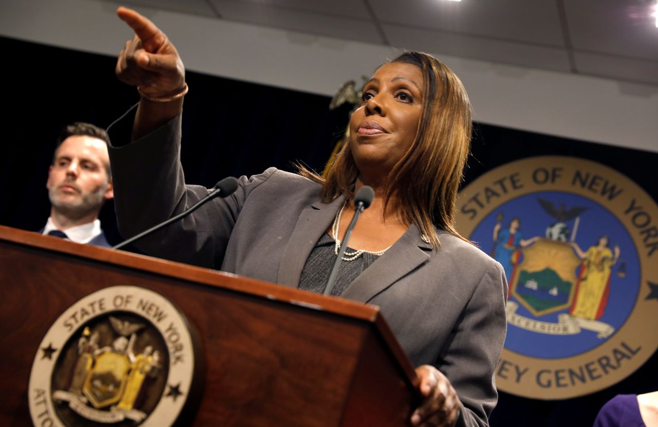 Letitia James.