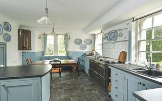 Perthshire fortified house kitchen