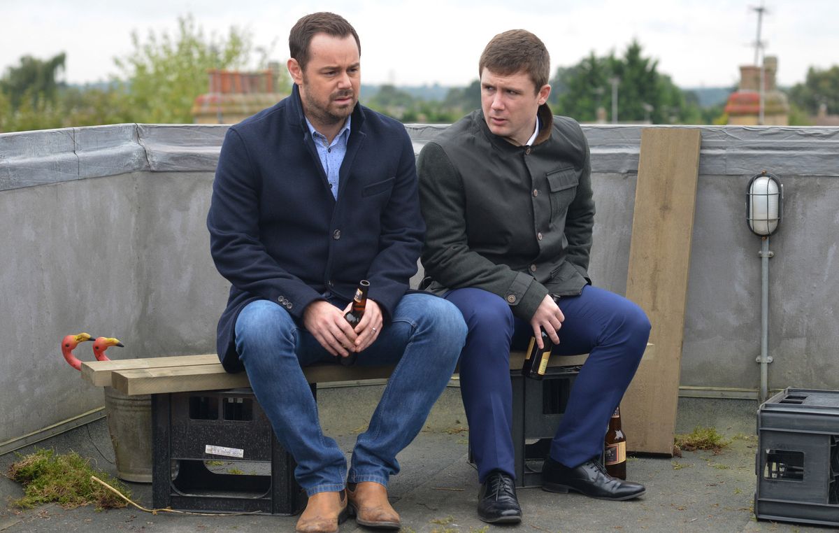 EastEnders Mick Carter Lee Carter