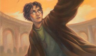 Harry Potter and the Deathly Hallows book cover