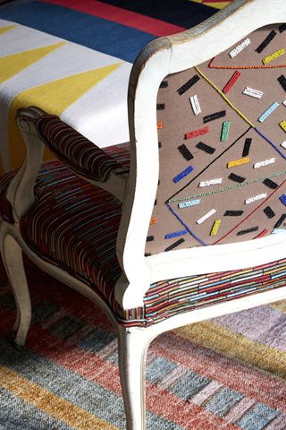 Kit Kemp top tips reupholstering a chair