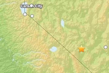 earthquake map