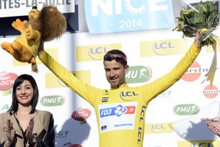 Nacer Bouhanni wins stage one of the 2014 Paris-Nice