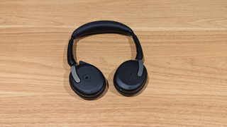 Jabra Evolve2 65 Flex headset during our review