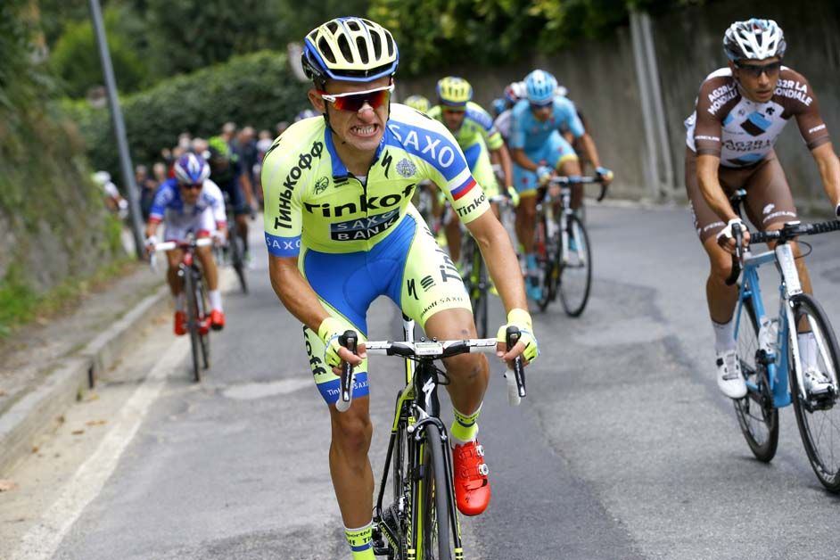 Rafal Majka attacks
