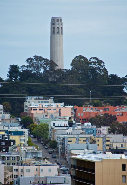 Photo of Coit Tower in San Francisco