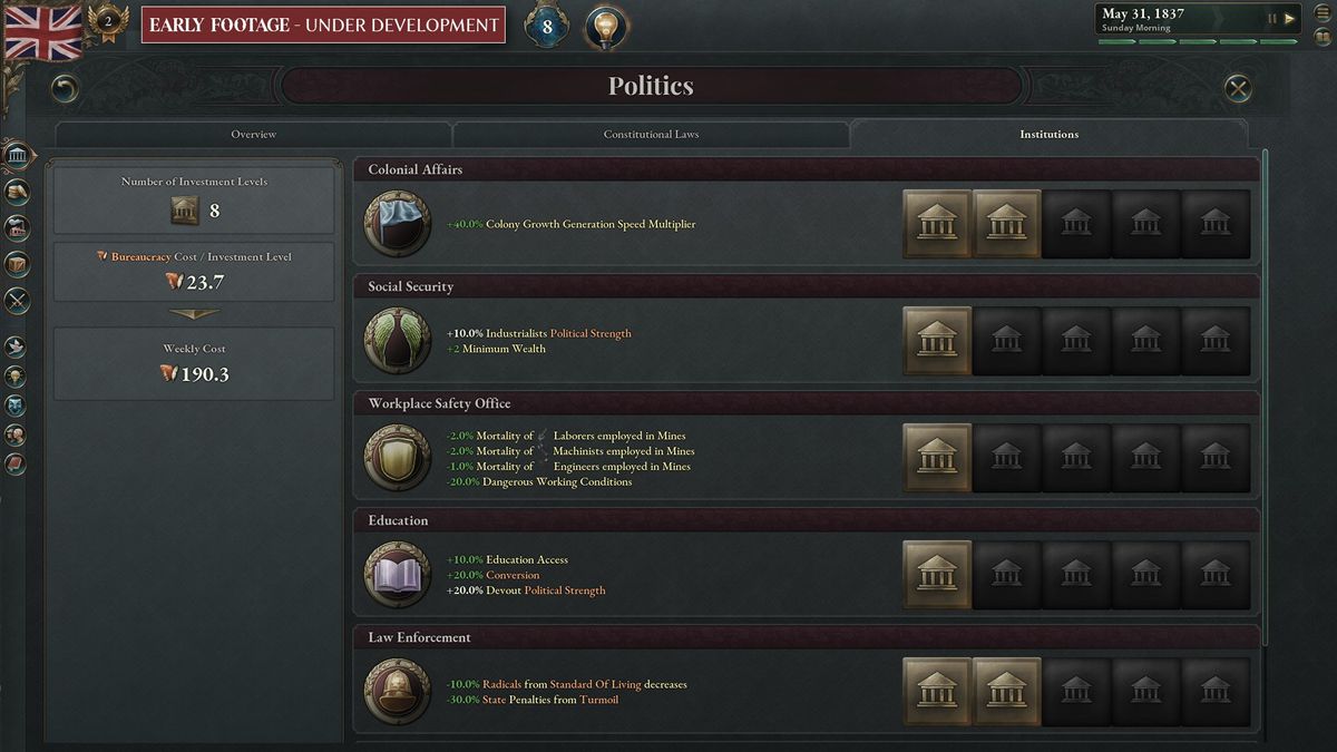 Victoria 3 Screenshot