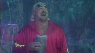 Kevin Sullivan in Dungeon of Doom in WWE