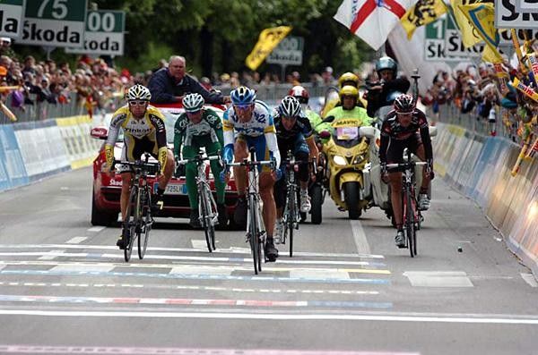 The sprint for second was taken by Laurent Mangel (Ag2r Pr&eacute;voyance).