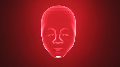 An artist's illustration of a deceptive AI.