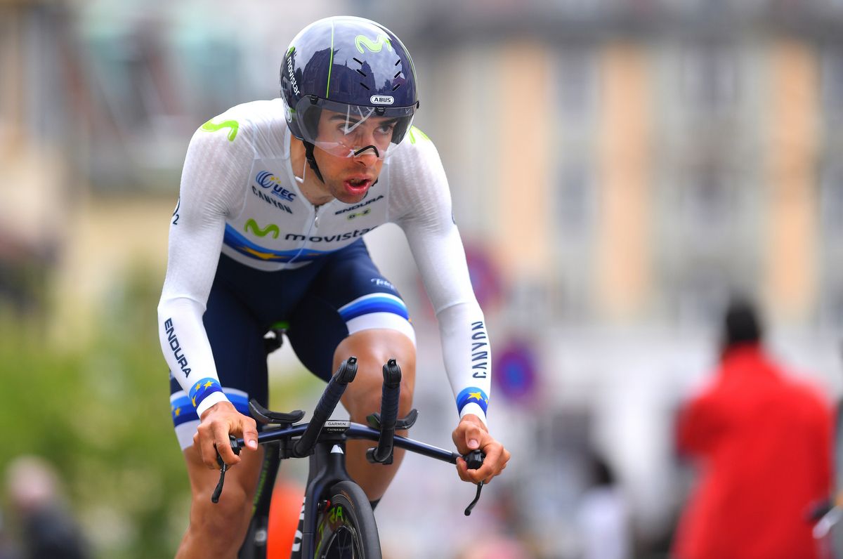 European time trial champion Jonathan Castroviejo (Movistar)