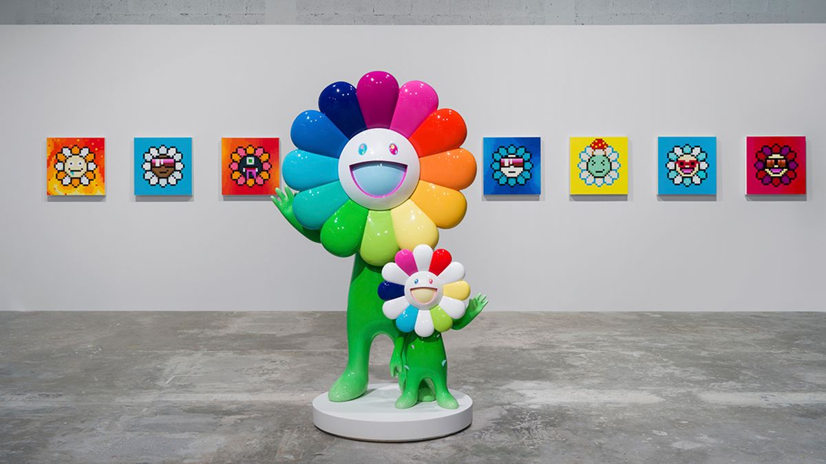 Takashi Murakami's Iconic Flowers Are Becoming NFTs, Architectural Digest