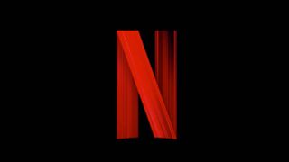 Netflix 'N' logo on a black background