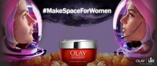 The Olay #MakeSpaceForWomen campaign will raise awareness and money for Girls Who Code.