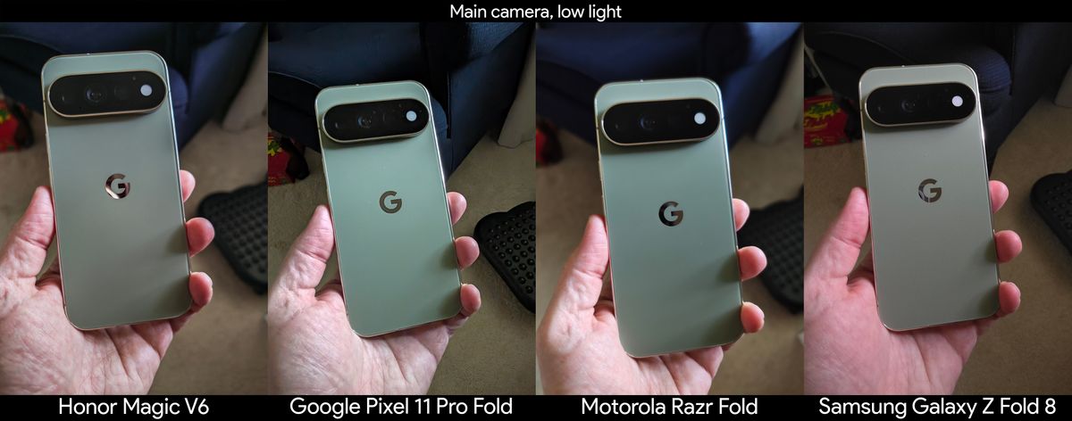 Comparing the Google Pixel 11 Pro Fold's cameras to the Samsung Galaxy Z Fold 8, Honor Magic V6, and Motorola Razr Fold