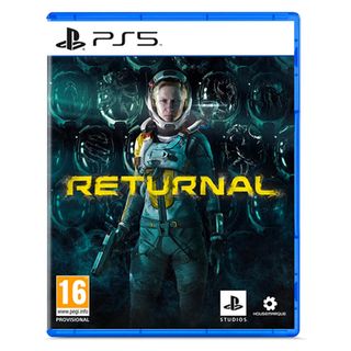 The best PS5 games; an image of the Returnal box