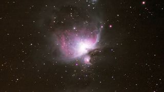 Image shows Messier 42 star constellation taken with the ZWO ASI183MC Pro.