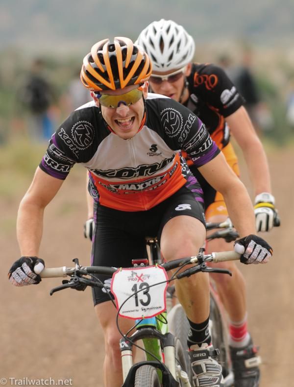 Spencer Paxson (Kona) rides to a 12th place finish