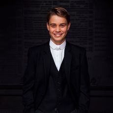 Prince George in his Eton College uniform
