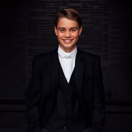 Prince George in his Eton College uniform