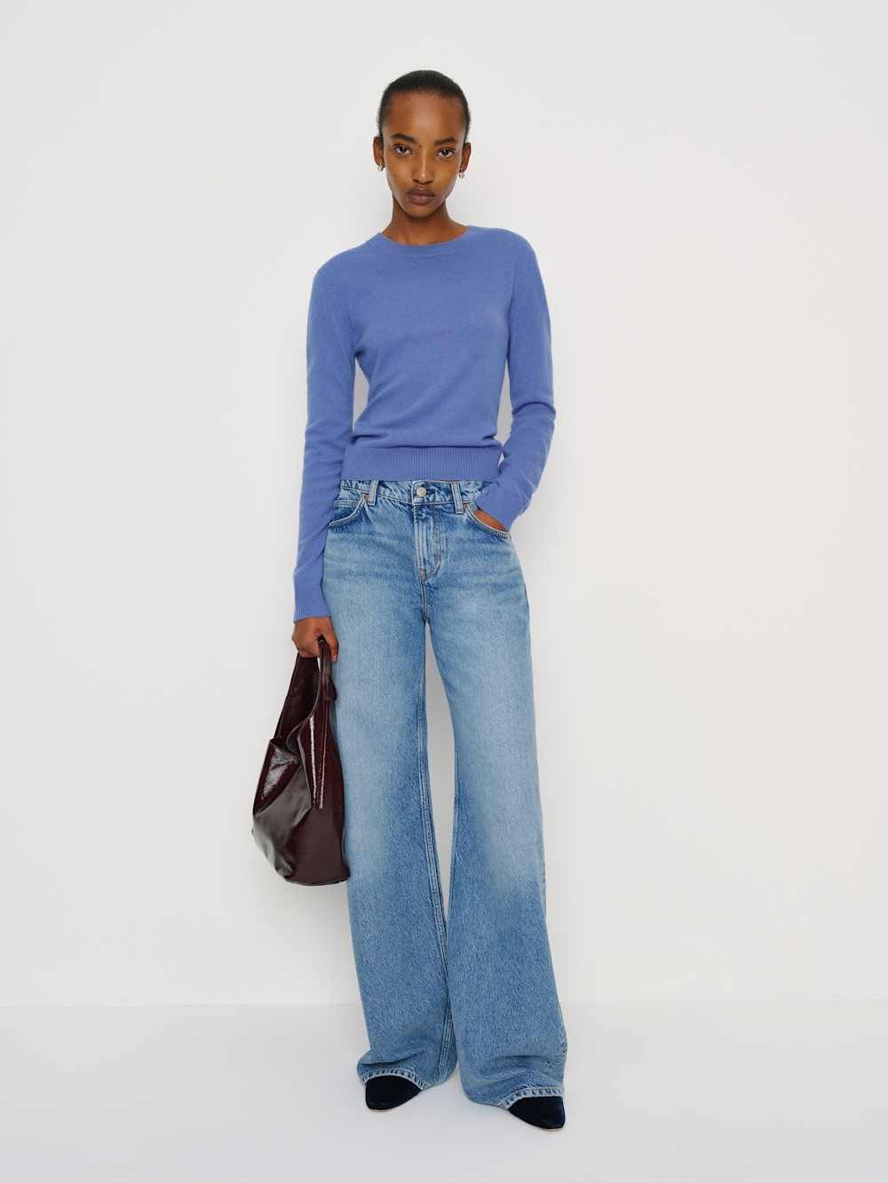 Lian Cashmere Crew Sweater
