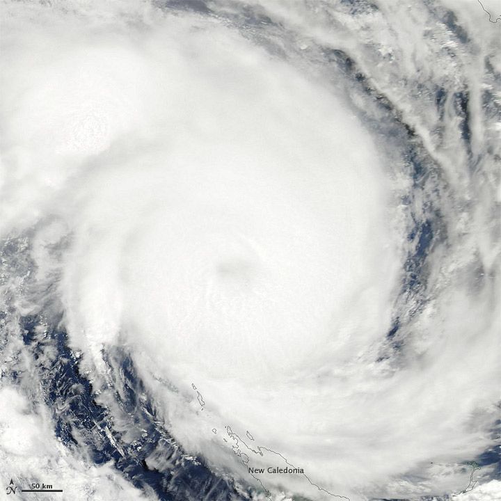 Tropical Cyclone Jasmine on Feb. 7, 2012.