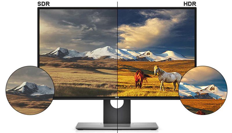 monitor dell hdr