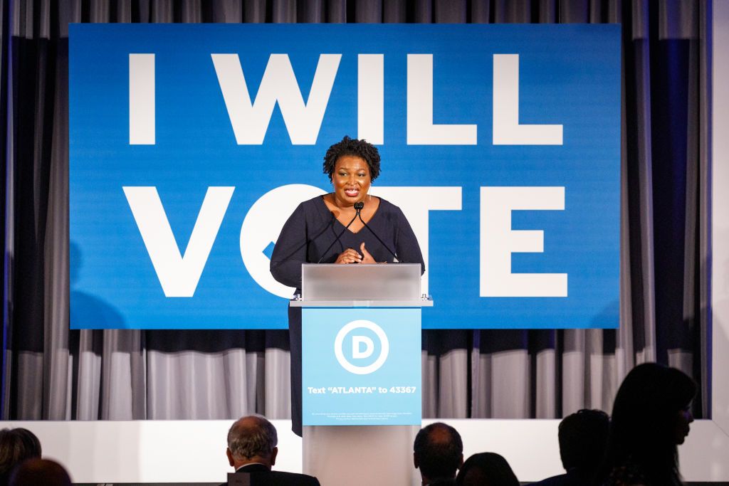 Stacey Abrams.