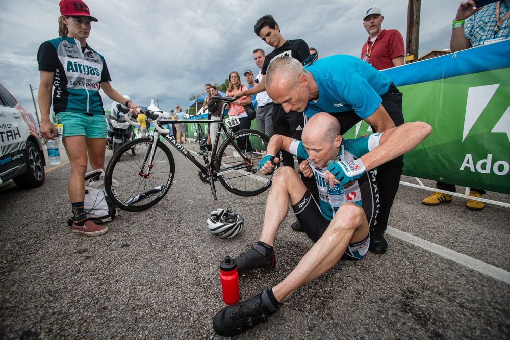 Chris Horner (Airgas) put in a hard ride today