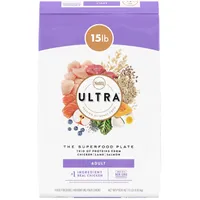 Nutro Ultra high protein dry dog food (15lbs): $34.98 at Amazon
