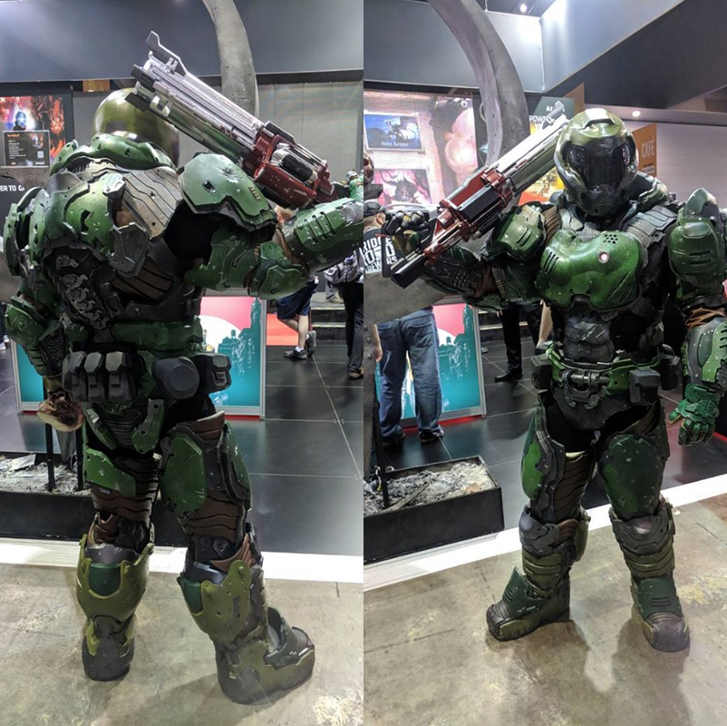 Meet The Man Inside This Incredible Doom Cosplay Pc Gamer 4151