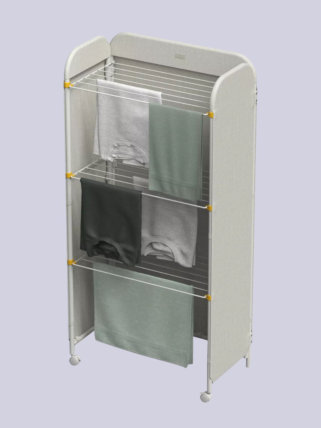 A three-tier covered laundry airer from Joseph Joseph