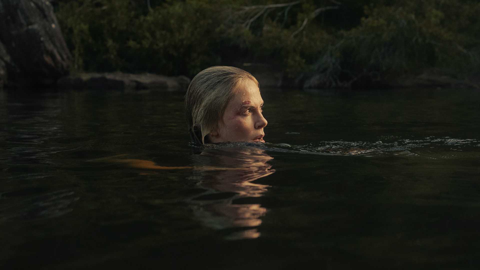 Charlize Theron swims in new Netflix movie Apex