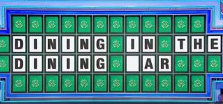 Dining in a Dining Car Puzzle on Wheel Of Fortune