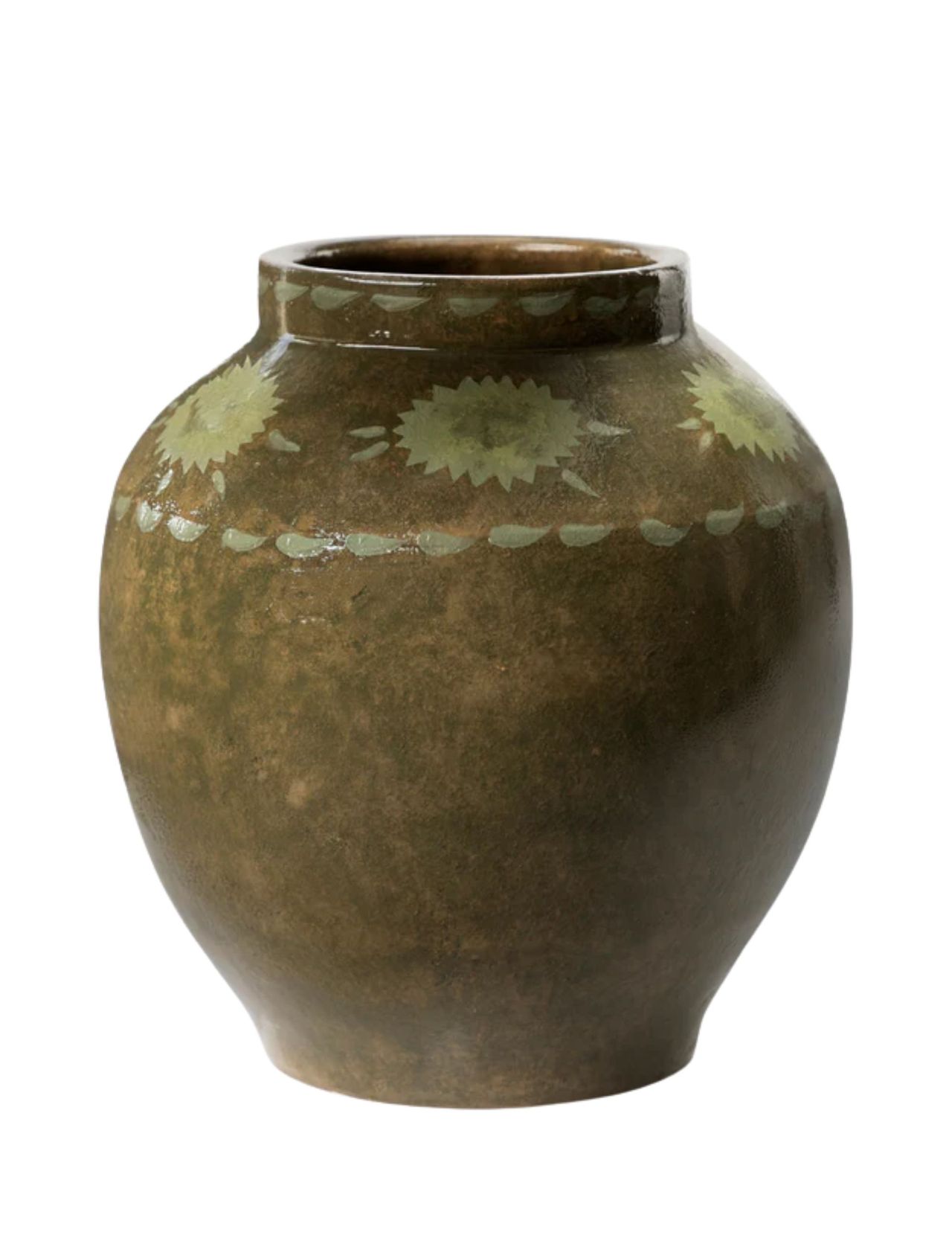 Tilbury Hand-Painted Terracotta Vase