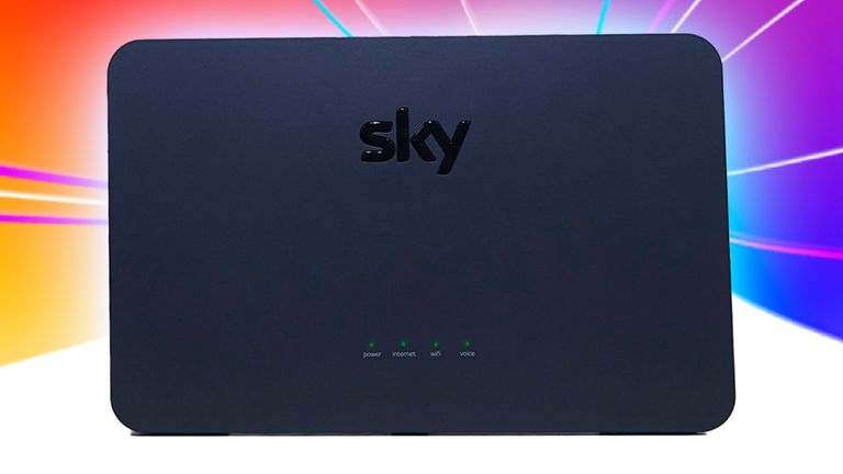 Sky Gigafast router