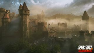 The castle setting for the new map in Black Ops 6 Zombies