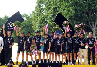 RadioShack, team winners, Tour de France 2010, stage 20